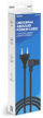 Kabllo rryme Savio CL-179, 5m, portë C8 C7, e zezë