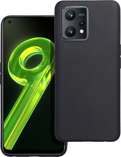 Këllëf telefoni Matt Case për Realme 9, TPU, mat, i zi