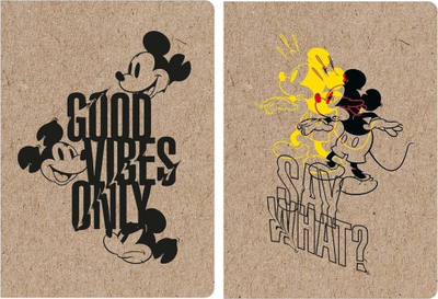 Сет тетратки Beniamin A5 Mickey Mouse, 60 страници, 5 парчиња, крафт корица