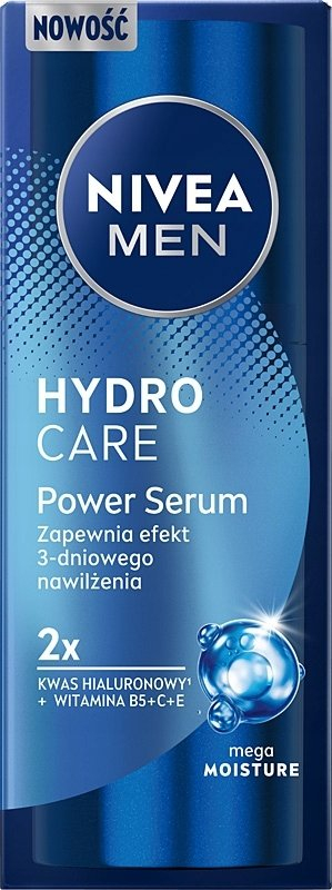 Serum fytyre Nivea Men Hydro Care Power, hidratues, acidi hialuronik, 30ml