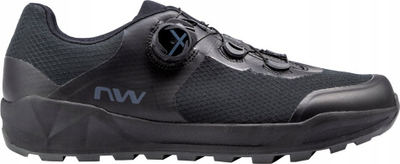 Këpucë biçiklete Northwave Corsair 2, MTB, sistem shtrëngimi me rrotë, të zeza
