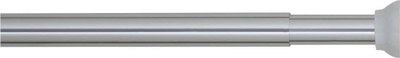 Shufër perde dushi Sealskin, teleskopike, çelik inox, krom