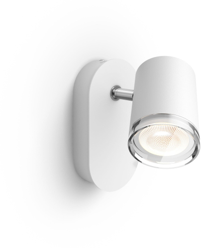 Spot LED Philips Hue White Ambience Adore, IP44, me dimmer, i bardhë