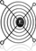 Grilë ventilatori Noctua NA-FG1-9 Sx2, 92 mm, paketim 2 copë, e zezë