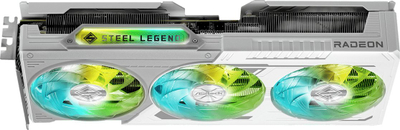 Kartë grafike Asrock Steel Legend Radeon RX 9060 XT OC, 8GB GDDR6, ARGB, gri
