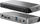 Докинг станица Alogic DX2, двоен 4K, 100W напојување, темно сива