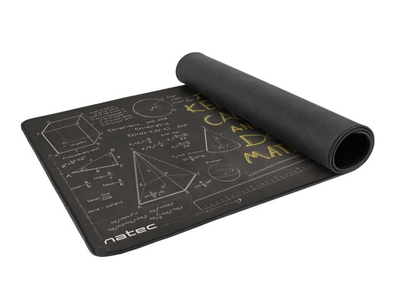 Подлога за глушец Natec Maths Maxi NPO-1455, 800 x 400 mm, црна