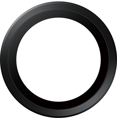 Mbrojtëse kamere PanzerGlass Hoops, për iPhone Air, xham i fortë (i temperuar), unazë metalike, e zezë