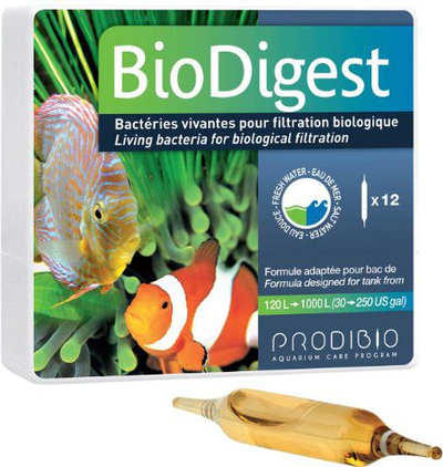 Ampula për mirmbajtjen e akuariumit Prodibio BioDigest, 12 copë