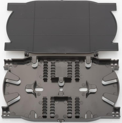 Tabaka për splice fibër optike Digitus DN-96104, 36x, montim me pin, gri