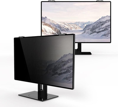 Филтер за приватност за монитор ESTUFF GLBMA21486274, 21.5\", црна транспарентност