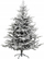 Pemë artificiale Krishtlindjes Fééric Lights and Christmas, 150 cm, efekt bore, jeshile e bardhë