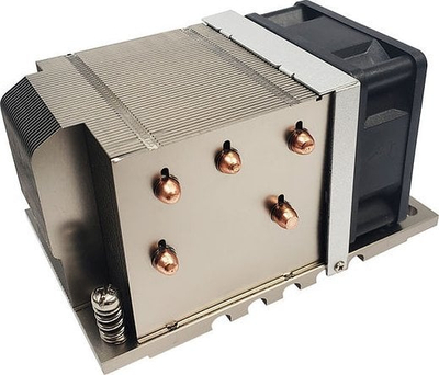 Ftohës CPU Inter-Tech Cooler A-54 2HE, aktiv, AMD Socket SP6, i zi