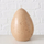 Qiri dekorativ Boltze Home EGG Easter, 13 cm, bezhë