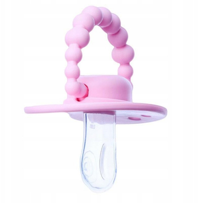 Qetësues foshnjash Luu Kids Pink a Boo, silikon, 0-3 muaj, rozë