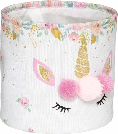 Set shporta ruajtjeje Atmosphera Unicorn, 2 copë, poliester, shumëngjyrëshe