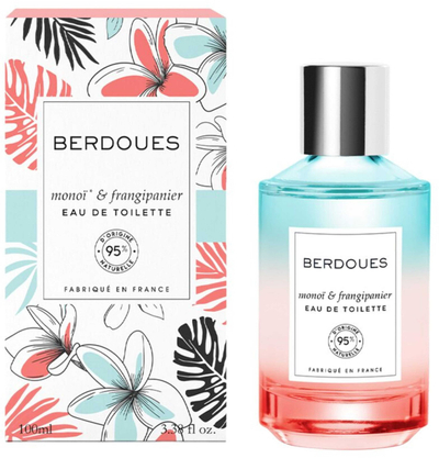 Eau de Toilette Berdoues Monoï & Frangipani, unisex, 100 ml