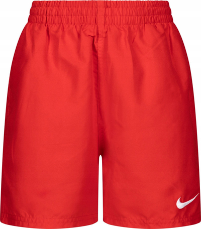 Shorce noti Nike Logo për çuna të vegjël, me rrjetë nga brenda, me brez elastik, të kuqe