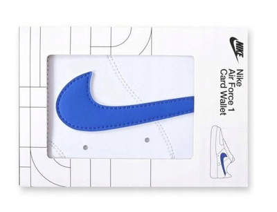 Portofol kartele Nike Icon Air Force 1, material sintetik, i zi