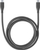 Kабел Cellularline Soft USB-C во USB-C, полнење и податоци, црн