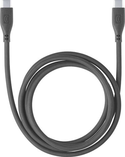 Kабел Cellularline Soft USB-C во USB-C, полнење и податоци, црн