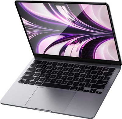 Xham mbrojtës Spigen Glass FC Filter për MacBook Air 13" 2022, 0.3mm, transparent