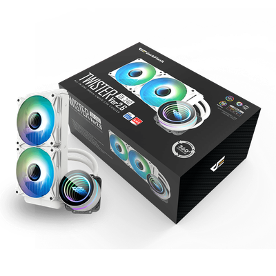 Ftohës me ujë Darkflash DX240 V2.6, AIO