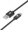 Kabllo USB në USB C TB Touch, 1.5m, 3A, e zezë