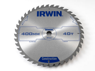 Sharrë rrethore Irwin, 400 x 30 x 3.8mm