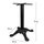 Bazë tavoline HM CAST IRON BASE HM407, 58x58x76 cm, gize, e zezë mat