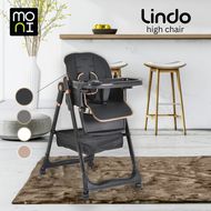 Karrige ushqimi për fëmijë Moni Lindo, e zezë