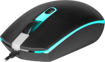 Глушец Defender DOT, со кабел, USB, црна