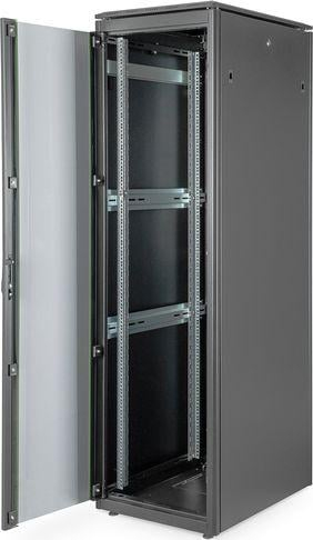 Kabinet rrjeti Digitus Unique Series, 19", 600x800 mm, gri