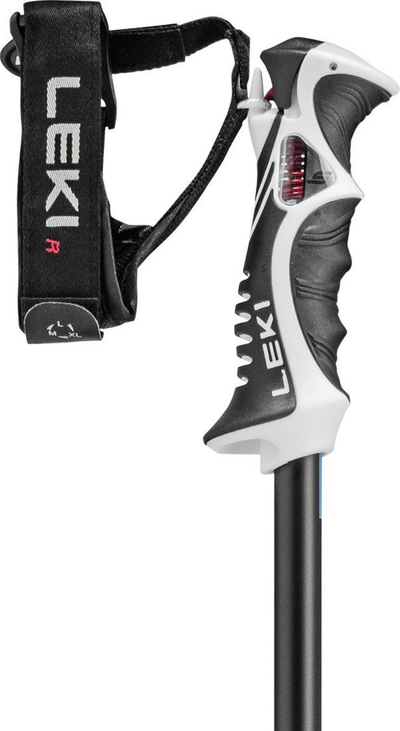 Shkopinj skish Leki Bold Lite S, 135 cm, alumini, anthracite e zezë blu