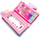 Сет шминка Create It Make up Set Fluffy, палета за очи и усни, со четки, розова