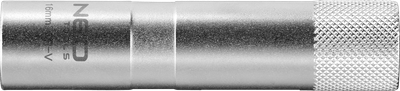 Çelës për kandele NEO 11-153, 3/8", 16x90mm, argjendtë