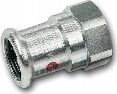 Nyple kalues SANHA Therm ZWxGZ 22x1, çelik karboni i galvanizum