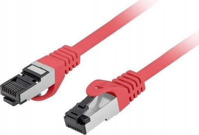 Kabllo rrjeti Lanberg Patchcord CAT 8.1, 3m, S/FTP LSZH, e kuqe