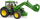 Lodër traktor Bruder John Deere 7R 350, me karikues frontal, jeshile