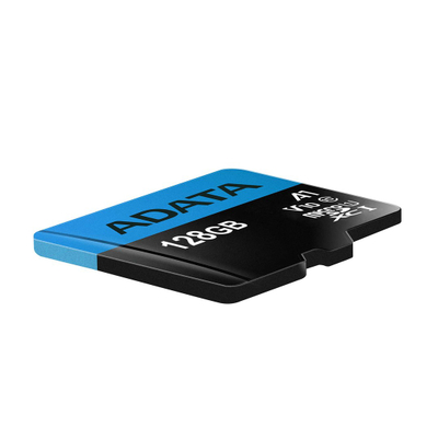 Kartë e memories ADATA Premier, MicroSDXC, 128 GB, Class 10 + përshtatës SD