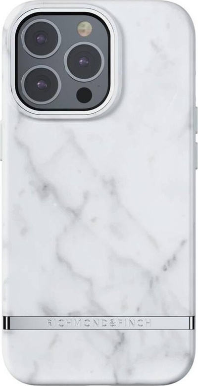 Футрола за телефон Marble за iPhone 13 Pro 6.1", дизајн мермер, бела
