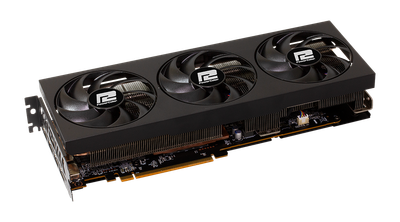 Kartë grafike PowerColor Radeon RX 7700 XT Fighter, 12GB GDDR6, PCI Express, e zezë