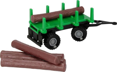 Traktor lodër Mega Creative My Ranch me rimorkjo, 25 cm, me drita edhe zë, shumëngjyrësh