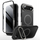 Mbulesë telefoni Supcase Ares Flip Mag MagSafe, për iPhone 17 Air, me stand, e zezë