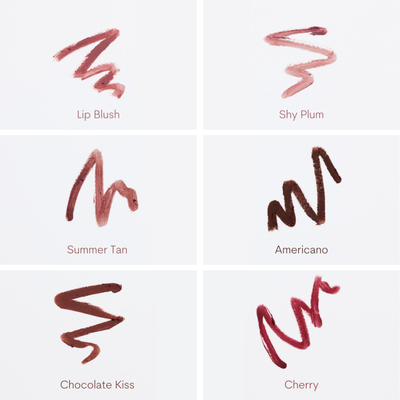 Laps buzësh GOSH Velvet Touch Lipliner Cherry 015, 1.2g, ngjyrë qershie