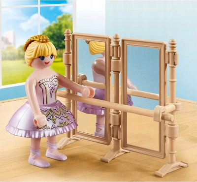 Set lodër Playmobil Special Plus 71171 Balerinë, figurë balerine, gjëra baleti, shumëngjyrësh