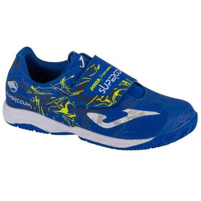 Atlete futsalli për kalamaj Joma Super Copa Jr 2404 IN SCJW2404INV, lëkurë sintetike, taban non marking, blu