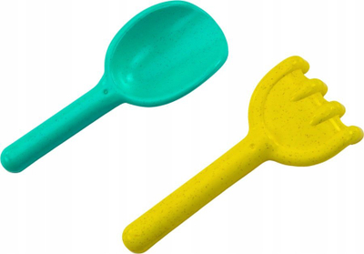 Set lodrash rëre për fëmijë, mulli rëre, lopatë dhe krehër, shumëngjyrësh