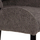 Stol mesatar 55x62x105Hcm (HM8586.01), gri/ zezë