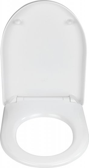 Ulëse tualeti Wenko Geberit Icon, Soft Close, plastike, e bardhë